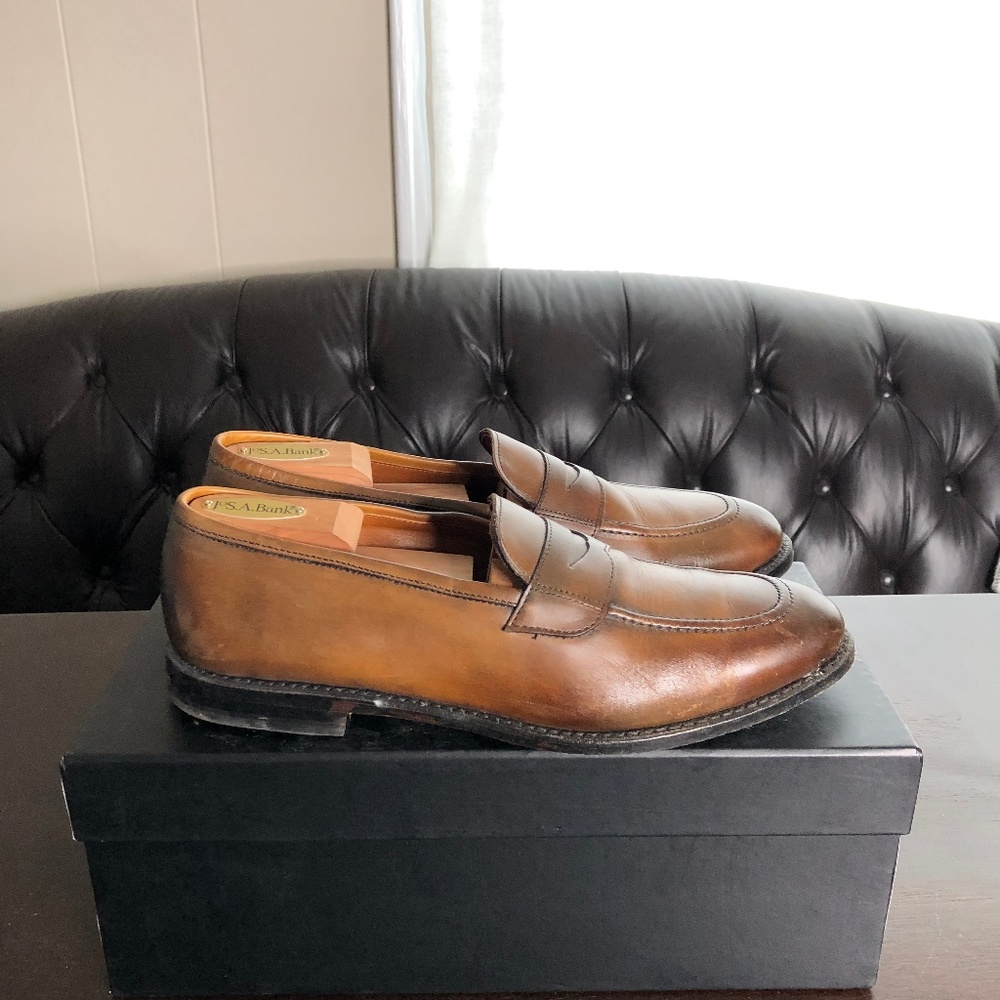 Allen Edmonds Lake Forest Penny Loafer Walnut